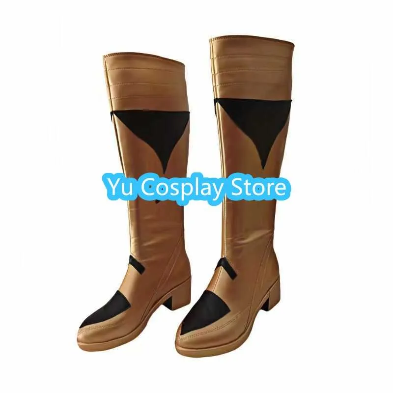Yu Cosplay Store Of Legends ジン コスプレ靴 アニメ コスプレ靴 ブーツ ハロウィンコスチューム小道具