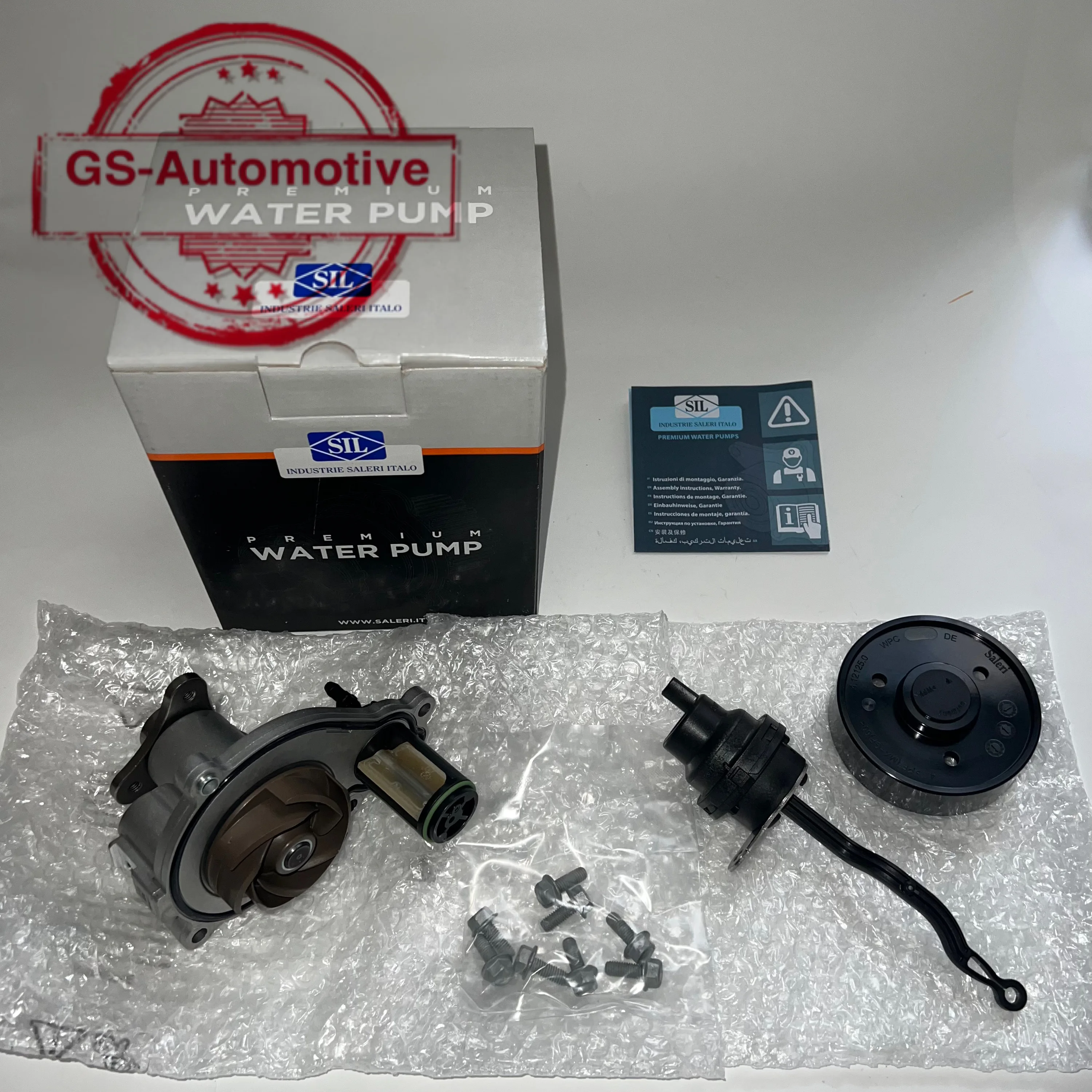 SIL Coolant pump water pump 11518638026 for BMW B48 F20 F21 F23 F22 F30 F34 F31 F32 F36 G30 G31 G32 X4 X3 730i 530i 330i 120i