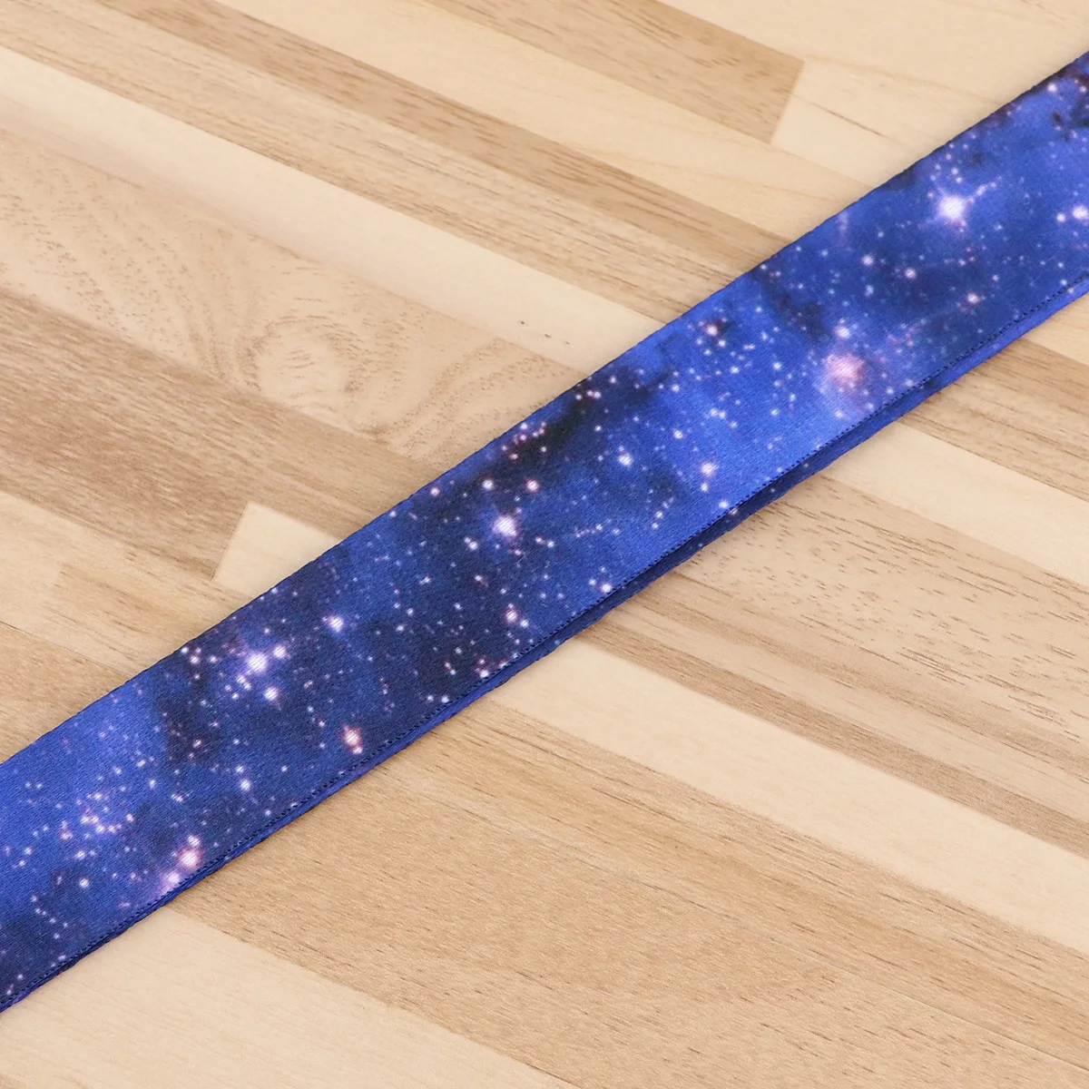 Cordón de estilo cielo estrellado para llavero, cubierta de tarjeta de identificación, soporte de insignia de teléfono móvil, llavero, correas de