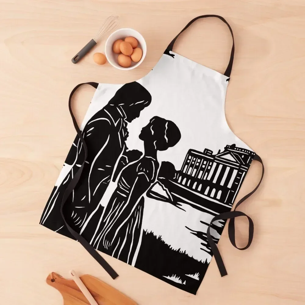 Pride & Prejudice Apron waiter painters japanese woman Apron