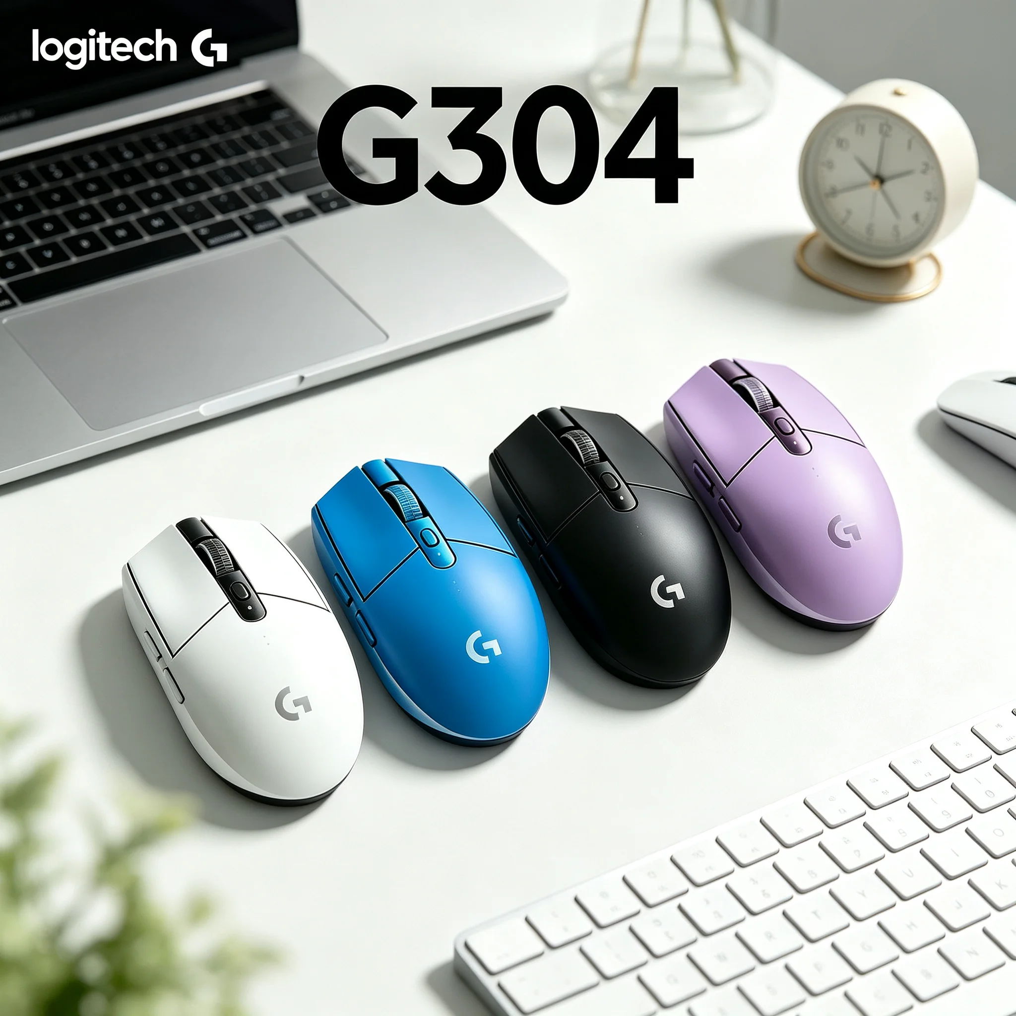 Logitech G304 Original 2.4G Wireless Gaming Mouse For PC Gamer CS2 PUBG Valorant LOL Mice