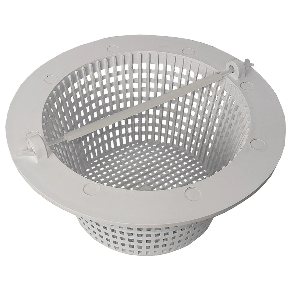 Round Swimming Pool Cleaning Basket Remove Debris Pool Cleaning Supplies Accessories with Handle Portable for Hayward SP1091WM