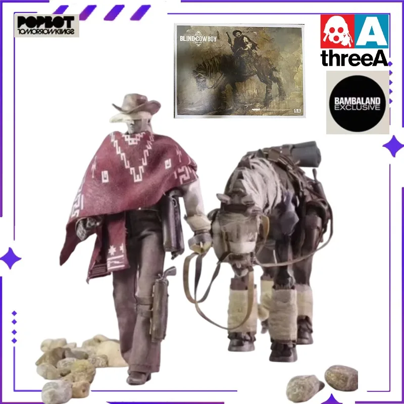 

3A Toys Оригинальный набор «Слепой Ковбой»: Слепой Ковбой + Призрачный Конь, Оригинальные цвета, Готовая фигурка, Подвижная кукла-модель, Игрушка-подарок