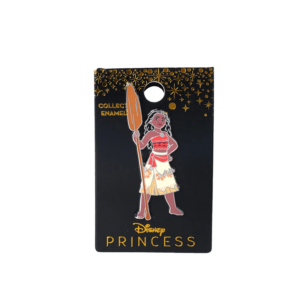 1 Stück offiziell lizenzierte Disney-Sammlerbrosche aus Emaille mit Prinzessinnen-Motiv, exquisites, süßes kleines Geschenk, modisches Accessoire – Detail 10
