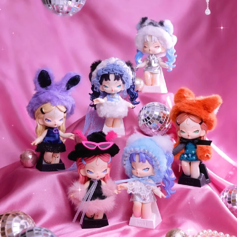 

Geunine Dodo Nami Midnight Disco Series слепая коробка плюшевая подвеска модная игровая кукла милая девушка орнамент игрушки подарок на день рождения