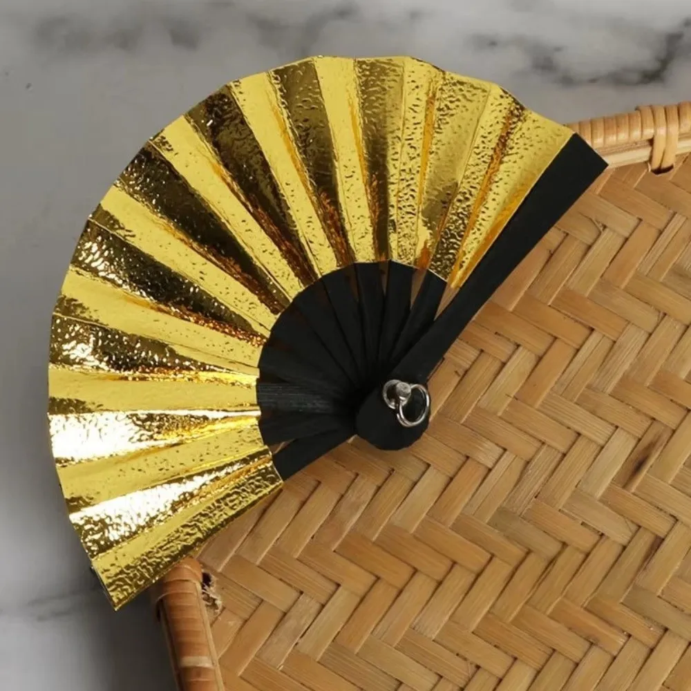 Cute 8Cm Size Handheld Fan Handmade Wall Hanging Silk Fan Chinese Style Photo Props Doll Craft Fan Party Decor