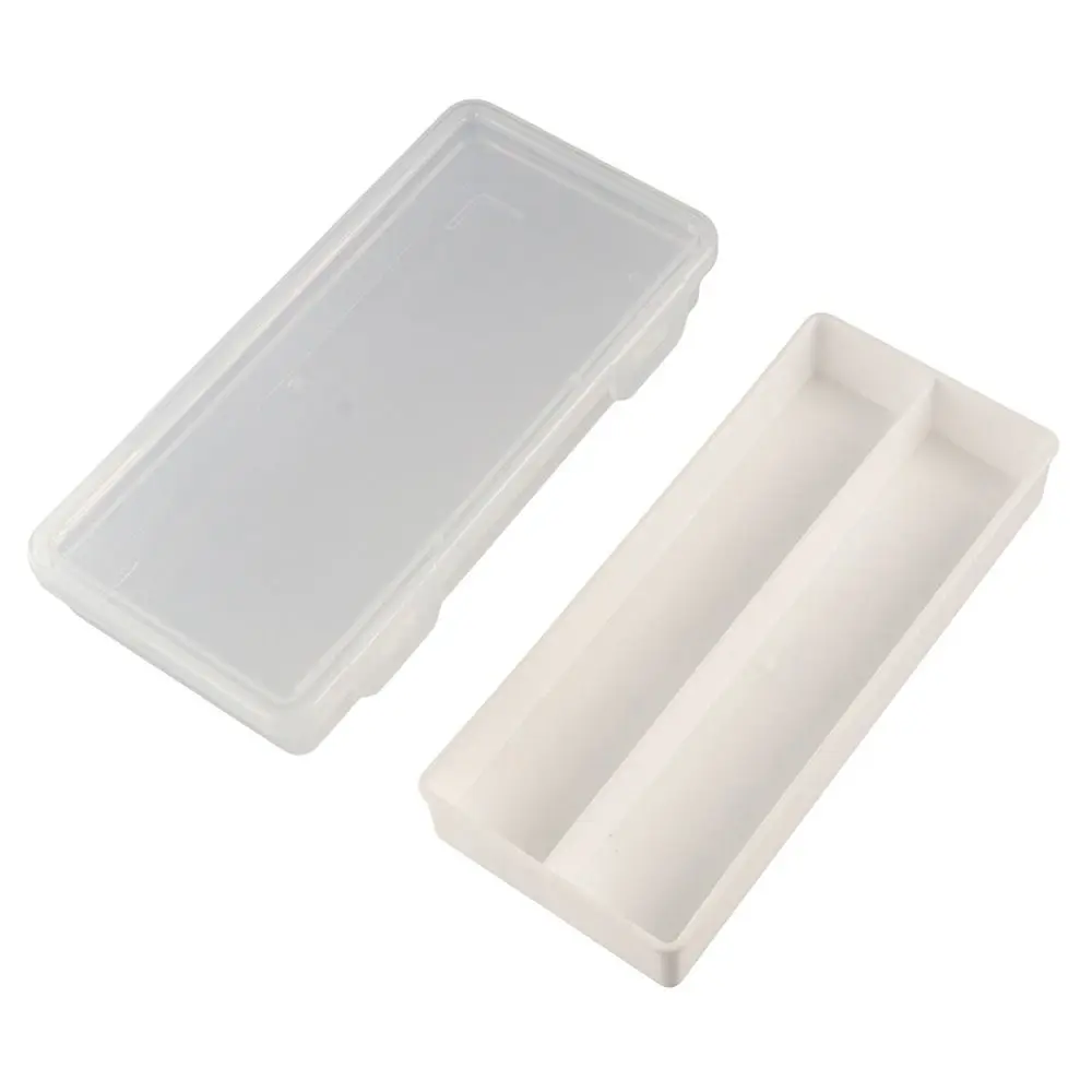 PP Paper Money Storage Box Transparent Convenient Currency Banknote Case Large Capacity Portable Coin Storage Collection Holder