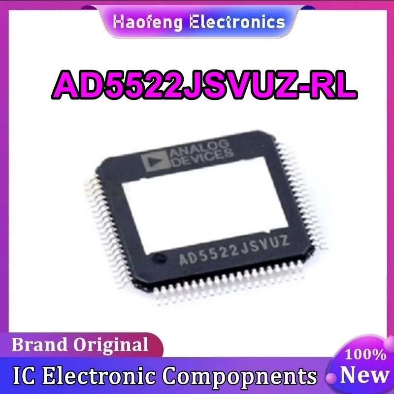 

AD5522JSVUZ-RL AD5522JSVUZ TQFP-80 IC Chip 100% новый оригинал в наличии