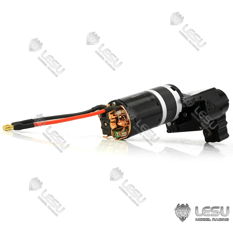 LESU Metal 2Speed Gearbox Transmission F-5013 27T Motor for Tamiyaya 1/14 RC Tractor Truck Dumper Remote Control Toys TH16716