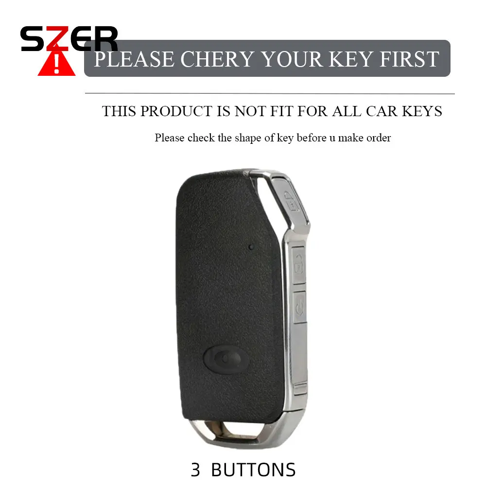 TPU Momen Car Key Case Cover Shell Fob for KIA Sportage R GT Stinger Sorento Ceed Cerato Forte Niro Soul Telluride Keychain