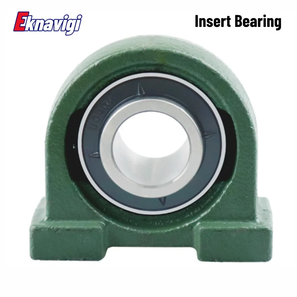 1PCS Outer Spherical Bearing Bracket UCPA201 202 PA203 204 205 206 Insert Bearing Short type plummer housing