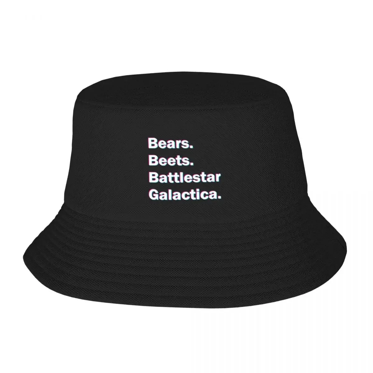 Bears Beets Battlestar Galactica Bucket Hat Mountaineering Anime Hat Hood Women's Golf Clothing Men's