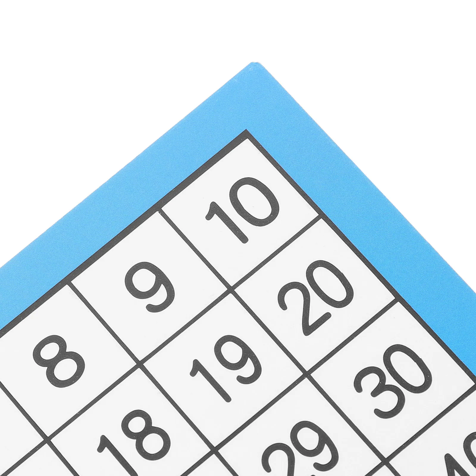 Math Table Charts 10 Sheets Numbers 1 to 100 Early Learning Classroom Educational Teaching Supplies