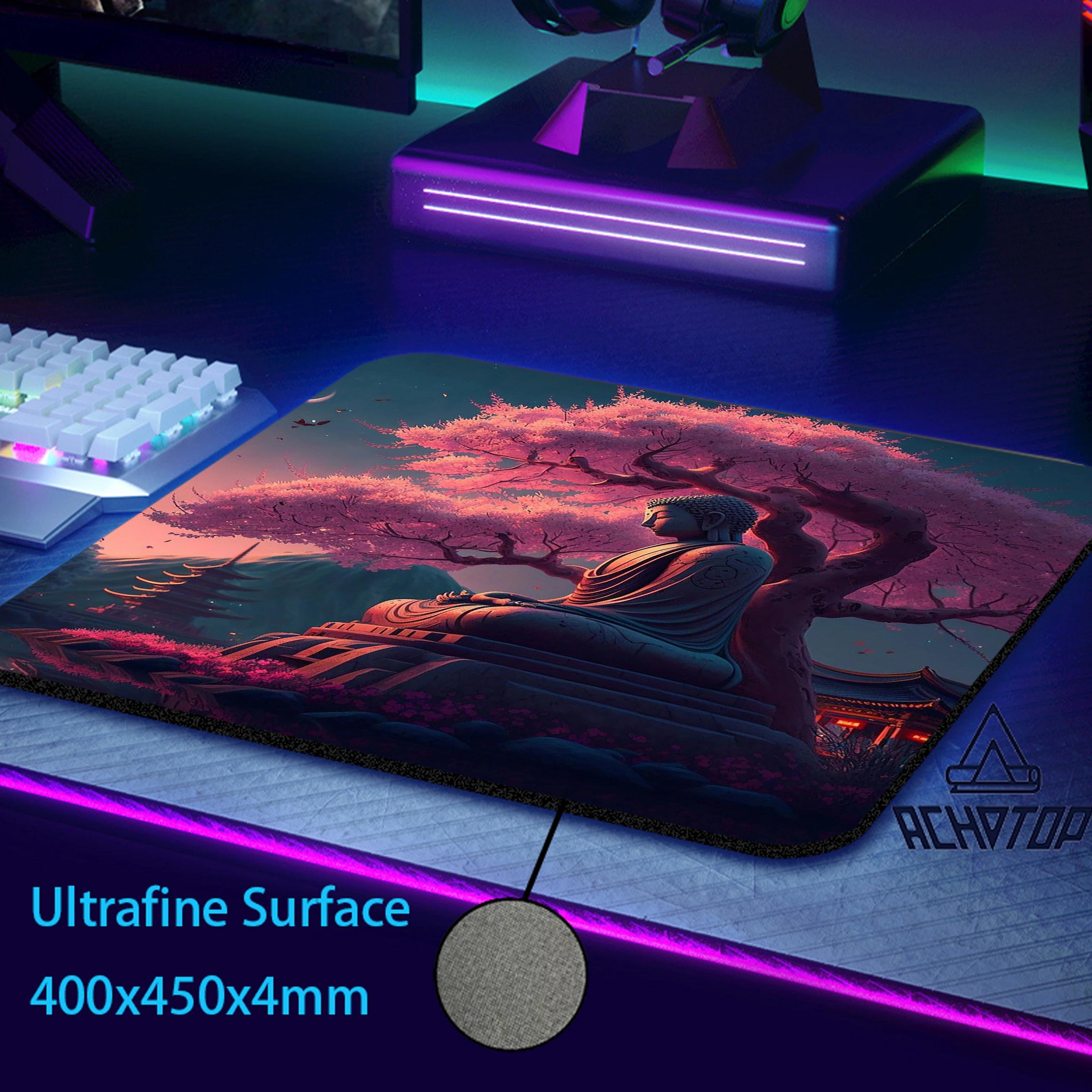 

Professional Gaming Mouse Pad Computer Japanese Style Mouse Mat Game Ultrafine Surface Premium Balance Mousepad Keyboard Mat