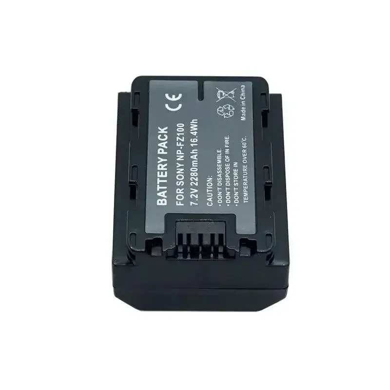 Bateria para A9 II, A7R IV III, A7, ILCE-9, ILCE9, ILCE9, ILCE9, ILCE-7RM3, ILCE-7M3, A6600, 7,4V, 2280mAh, NP-FZ100