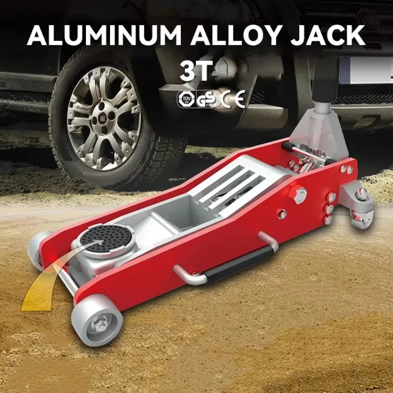 

3Ton Low Profile Full Size Aluminum Floor Jack Rapid Pump Lift Car Auto