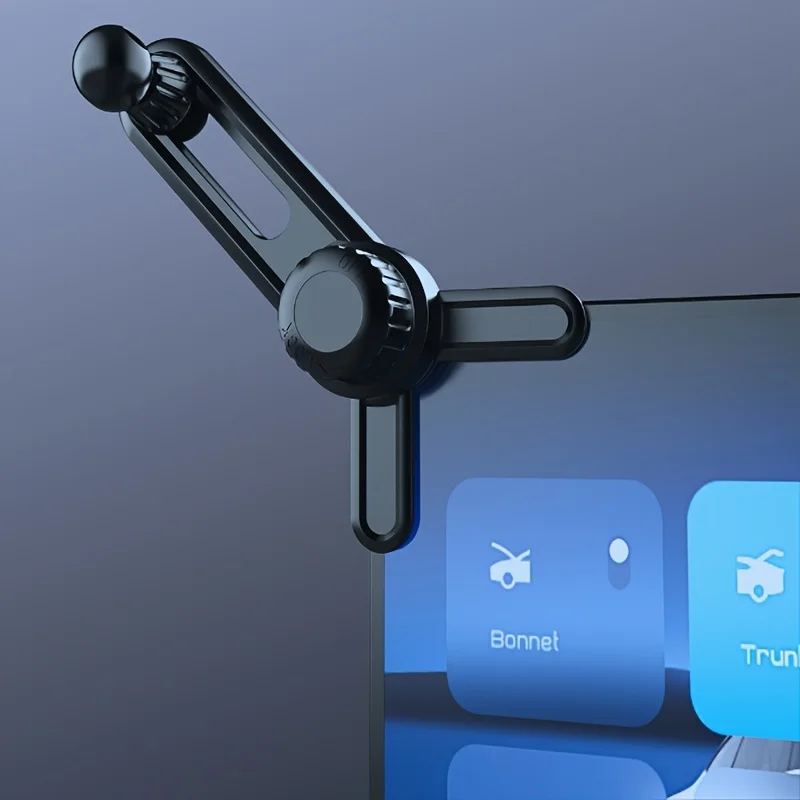 Car Mounted Floating Screen Phone Holder Ball Head Universal 17mm Display Screen Holder GPS Bracket Sticker Base for Model 3/Y/S
