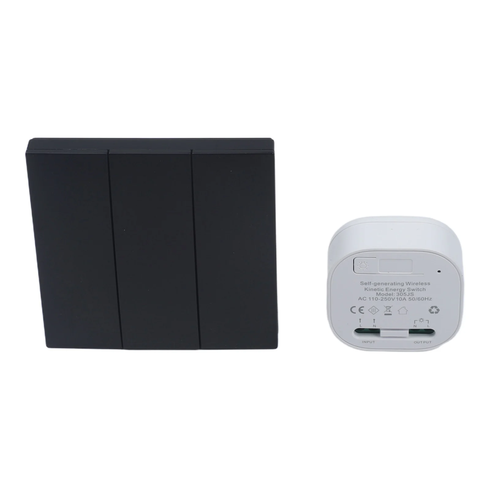 Home Lighting Control Wireless Switch Self-gen Remote User Friendly Remote Control Switch Waterproof Design Portable Placement