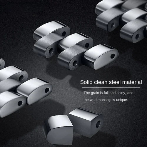 Imagen 2 del producto Para SEIKO No. 5 SKX009 SKX007 SKX175 SKX173 correa de acero inoxidable sólido 20mm 22mm accesorios de correa de reloj para hombre pulsera de correa de reloj