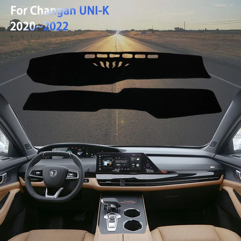 Dashboard Cover Dash Mat Pad Custom for Changan UNI-K 2020 2021 2022 Anti-UV Visor Parasol Car Interior Mouldings Accessories