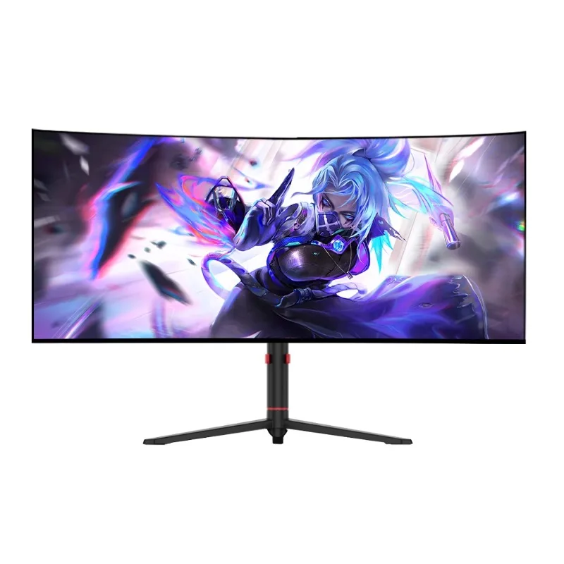 

34-Inch 4K e-sports 144Hz hairtail screen monitor lifting desktop