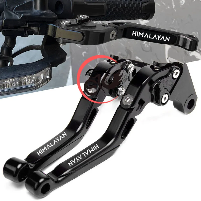 

High Quality For Royal Enfield Himalayan 400 411 2016-2022 Motorcycle CNC Adjustable Folding Extendable Brake Clutch Lever