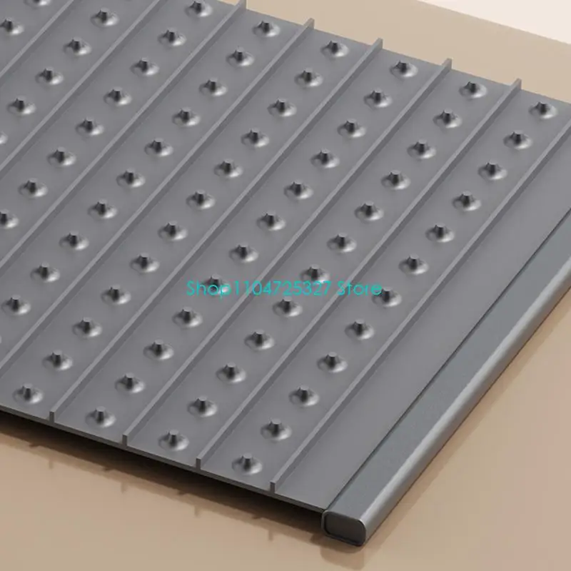 D8KF Kitchens Countertops Warming Tray Heat Resistant Silicone Construction Even Heat Spread Technology Space Saving Roll Design