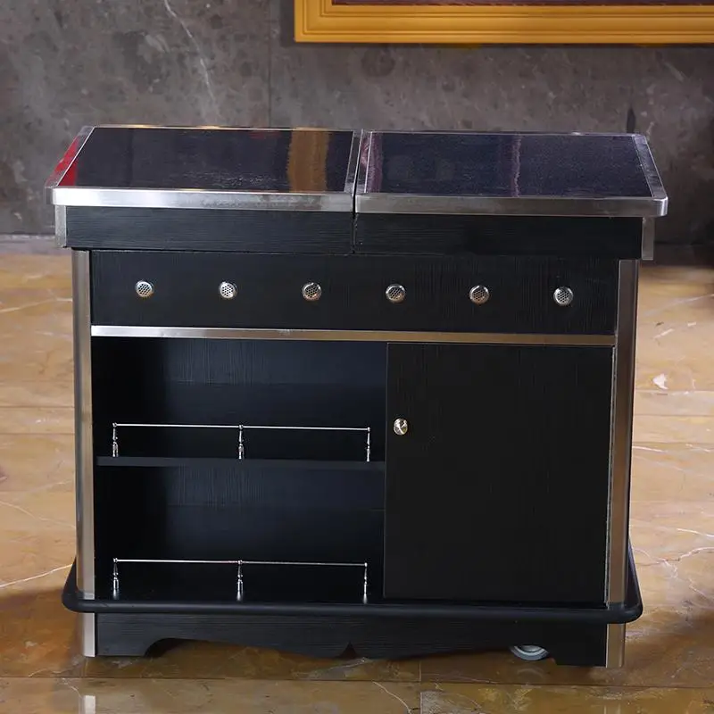 High-end cooking truck, hotel restaurant mobile stew heating truck