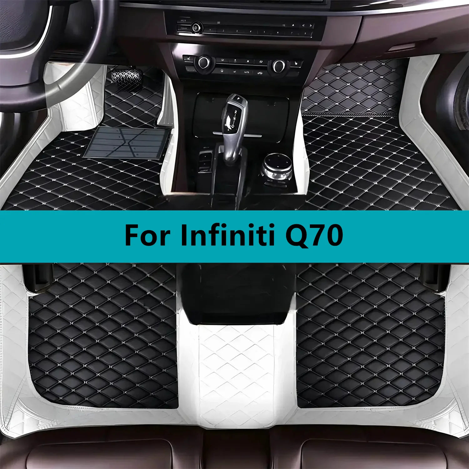 

Car Floor Mats For Infiniti Q70 2014 2015 2016 2017 2018 2019 2020 2021 Leather Floor Mats for Cars Mats Carpets Accessories