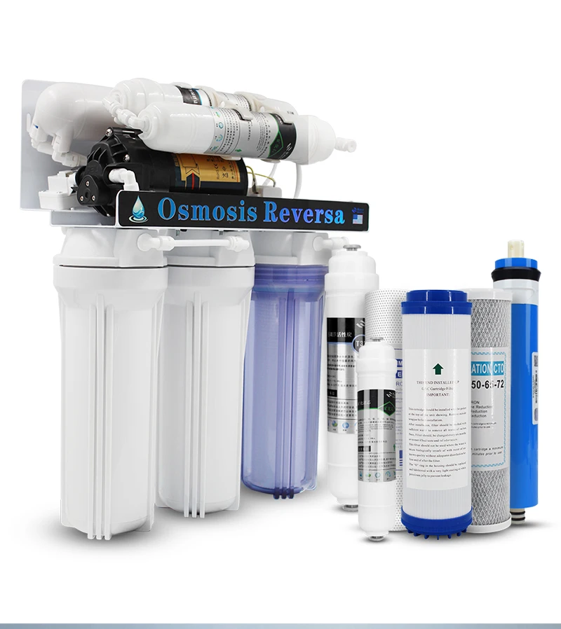 Domestica Equipos Reverse Osmosis Water Filter System Membrane Ionizer for Purifying Water Efficient Water Filtration