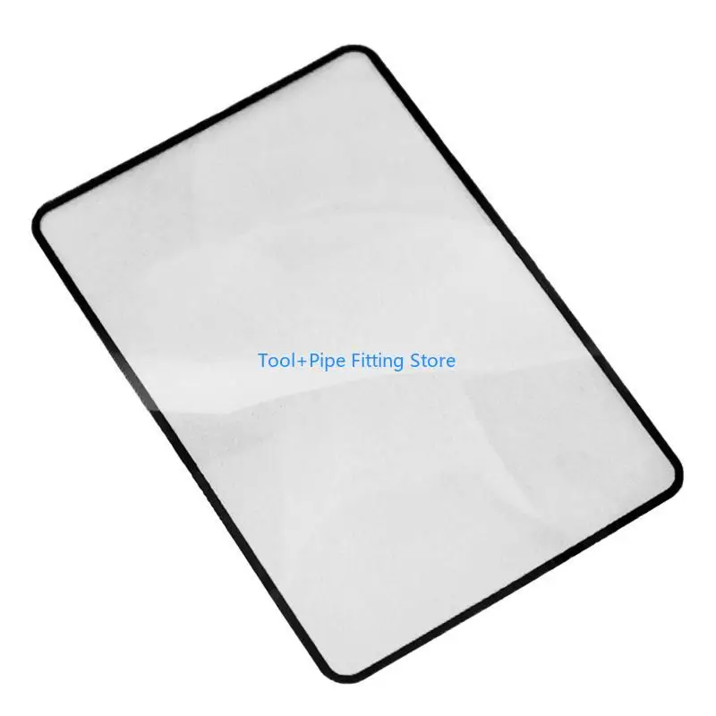 F92B Full Page 3x Magnifier PVC Bacaan Membaca Genggam Portabel Lembar Besar Kaca Pembesar Untuk Membaca Kerajinan Jahit