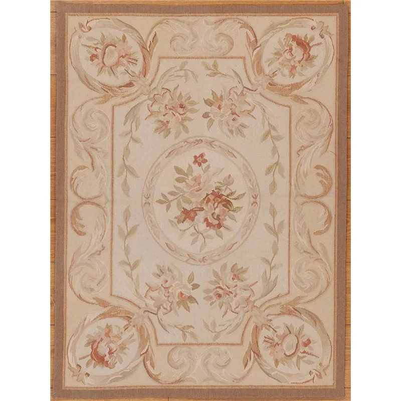 Carpet 100% wool hand-woven baroque style corridor strip decoration