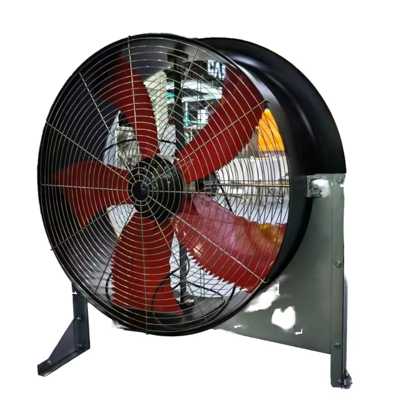 Customizable 50hz wall-mounted electric nylon blade fan high pressure 380V fecal drying and deodorization support
