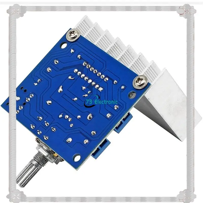 24-Hour Delivery TDA7377 2.0 Version Stereo Audio Amplifier Board 35W+ 35W Dual Channel Module DC 12V Power Supply