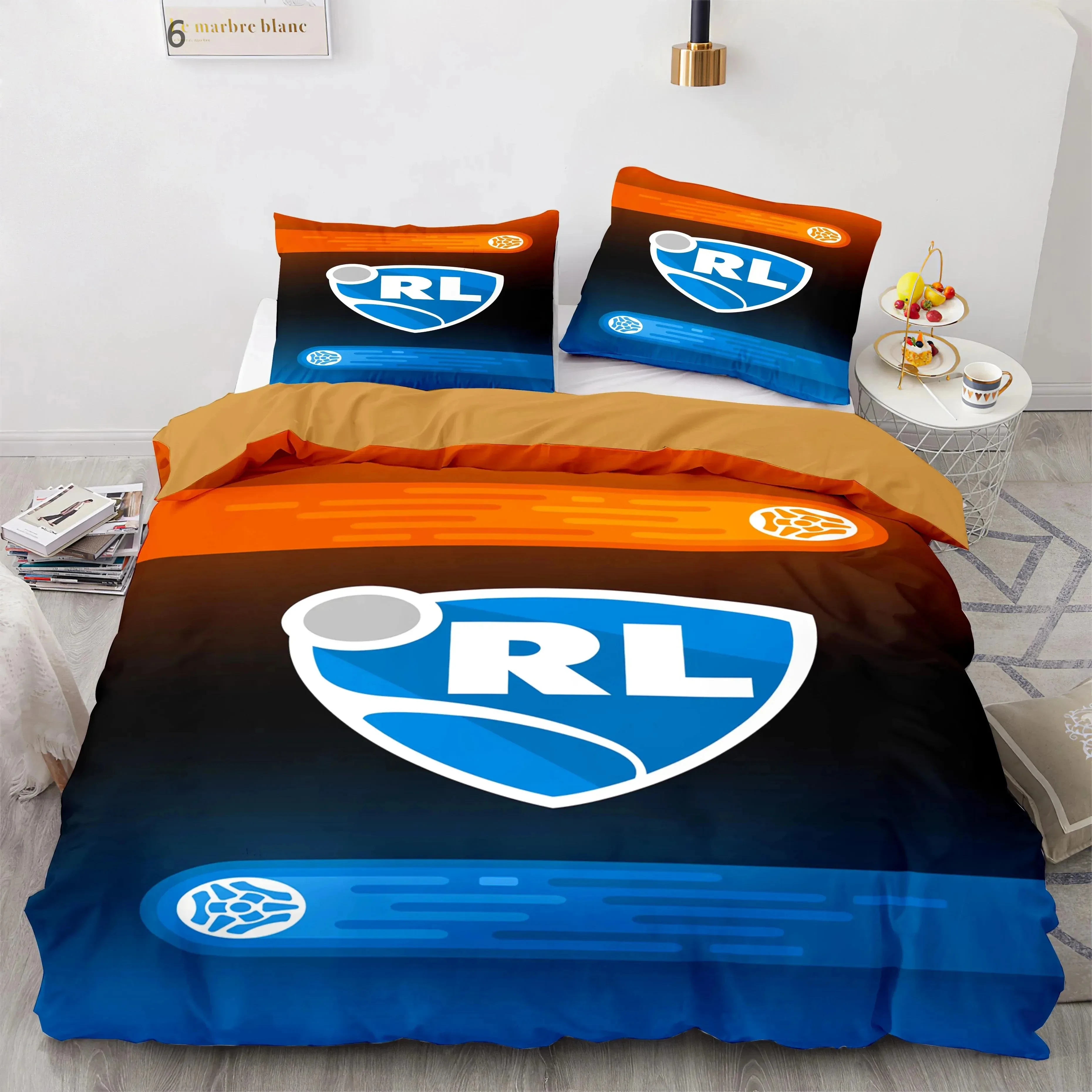 

Rocket League Bedding Set Bedspread Single Twin Full Queen King Size Car Rocket League Bed Set Boys Bedroom Duvetcover