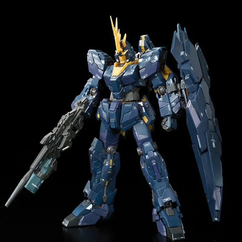 Bandai Genuine RG 1/144 UNICORNGUNDAM02 BANSHEE NORN Anime Action Figure Assembly Model Toys Collectible Gifts for Children Boys