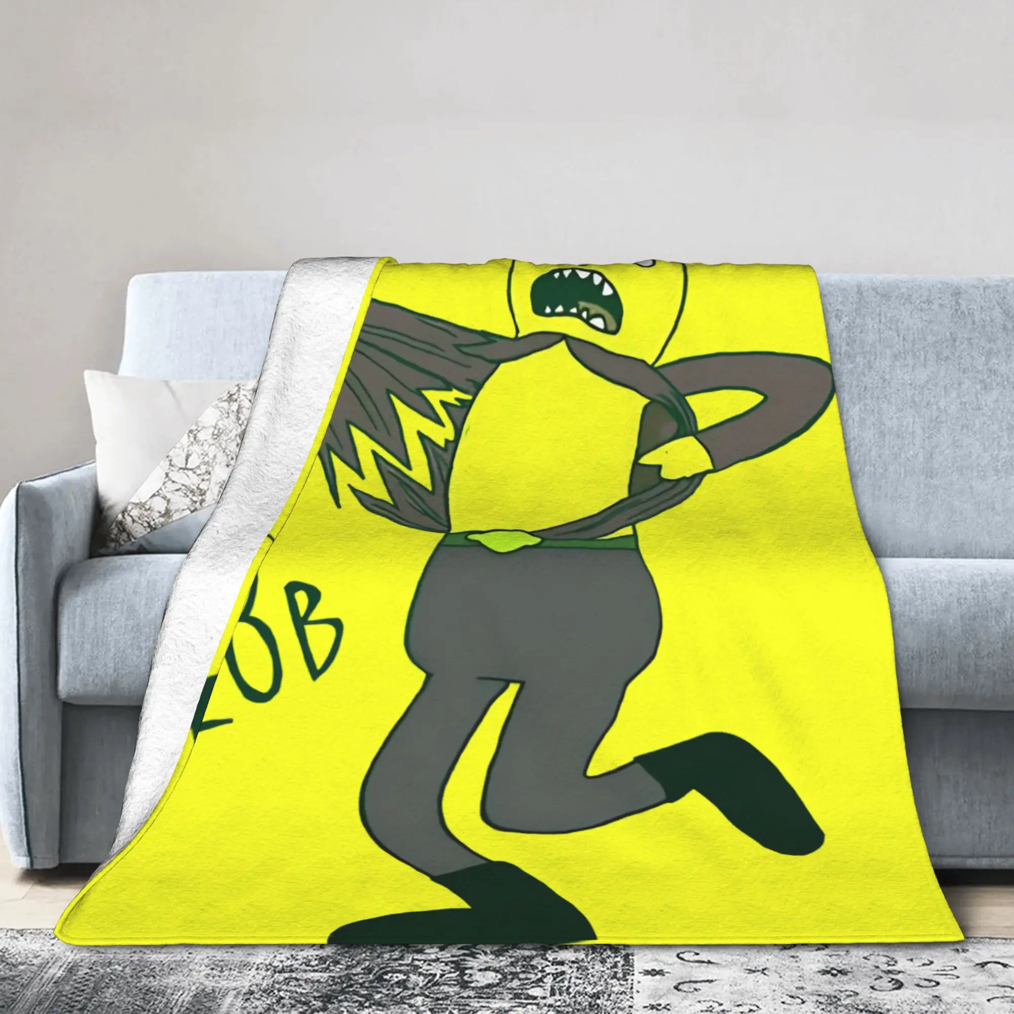 New Arrival you're my glob Lemongrab  Blanket Soft Flannel  Relax Throw Blanket Machine Washable
