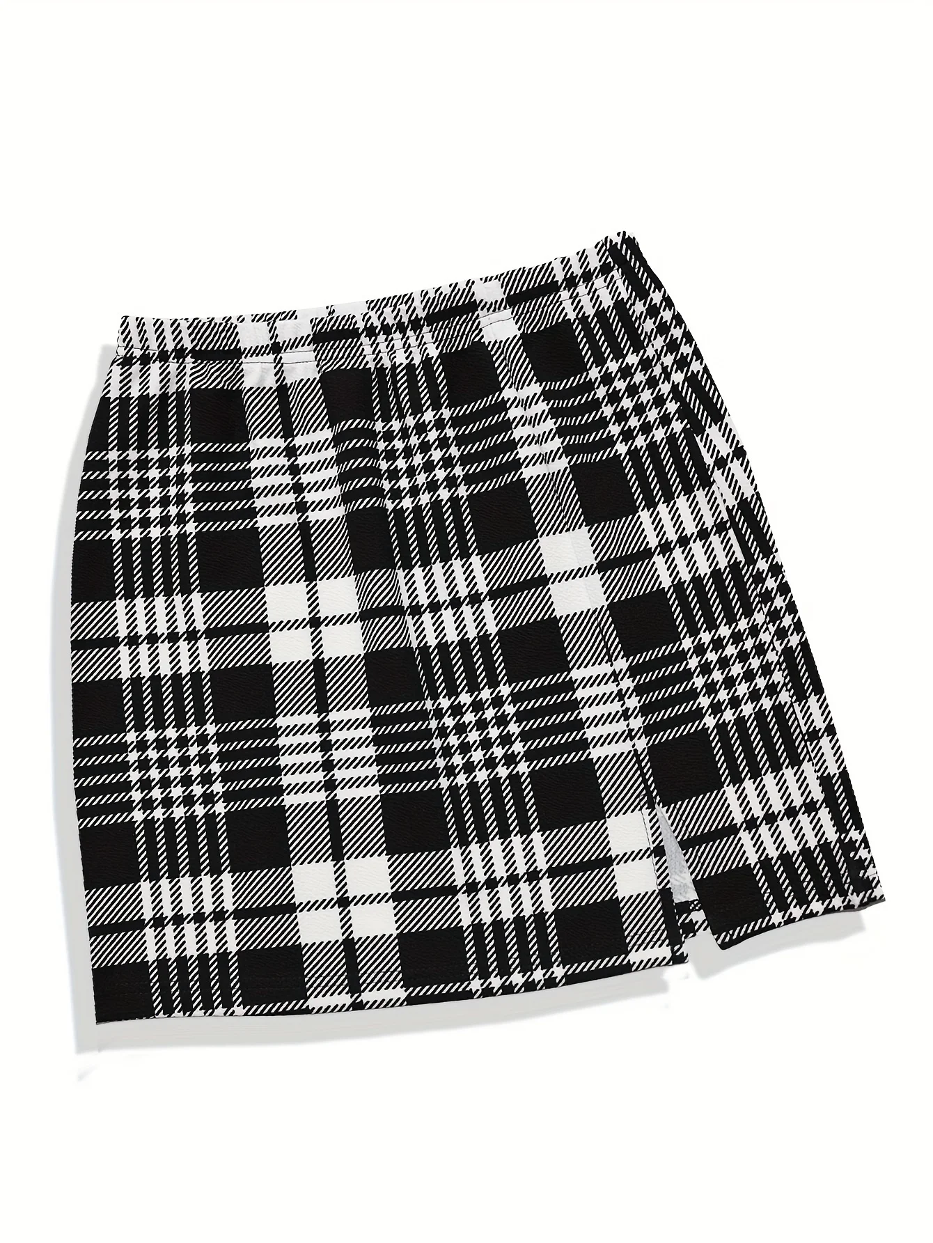 

Elegantly Oriented and Optional Colors Versatile Plaid Short Skirt Single