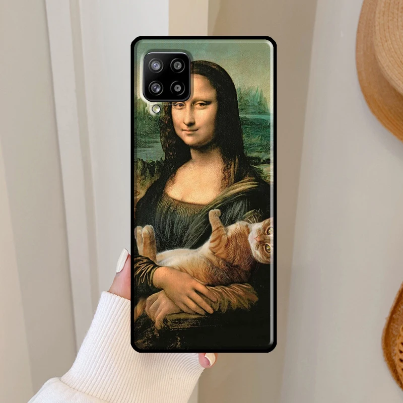 Leonardo da Vinci Mona Lisa Art Case For Samsung Galaxy A14 A34 A54 A53 A33 A13 A73 A51 A71 A50 A12 A22 A32 A52 A72 Coque