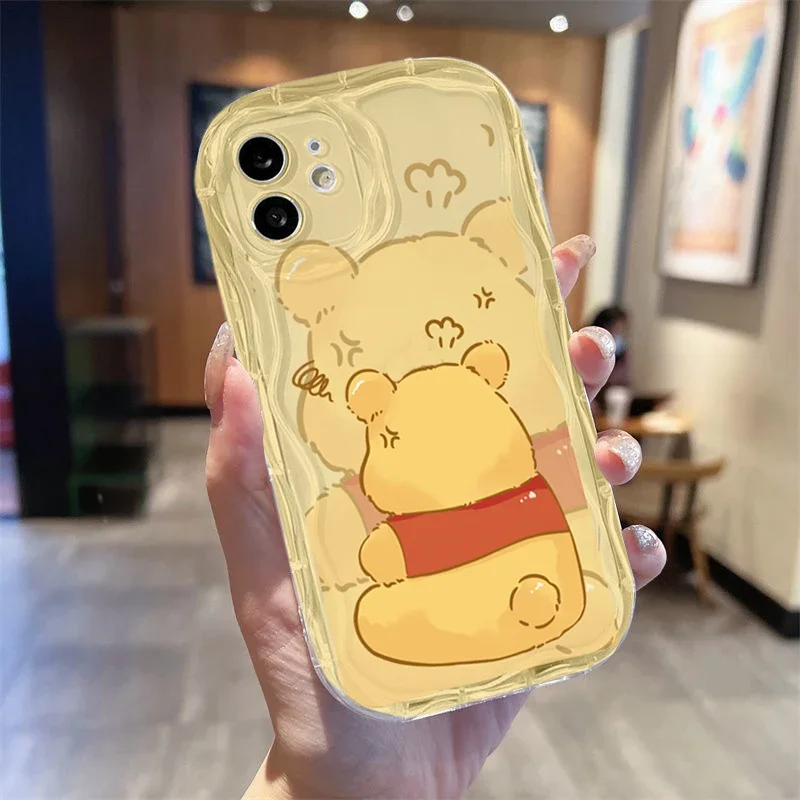 3D Ear Winnie Pooh Bear Lotso Casing For Xiaomi Redmi Note 15 Pro 5G 15A 15C 15 14C 13C Note 14 13 12 Pro Plus 5G Disney Case - view 6
