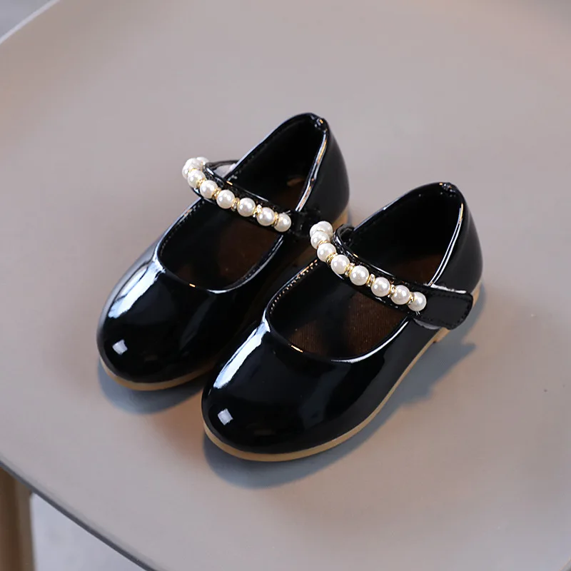 Zapatos NiñaShoe Child Girl Kid Leather Shoes Spring Autumn Girl Princess Shoes Soft Sole Single Shoe Mary Jane Shoes Kid Shoe