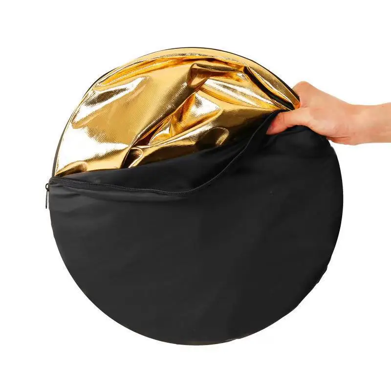 30 40 80 110cm Portable Collapsible Round Photography Reflector Photo Studio Outdoor Light Diffuser with Carry Bag