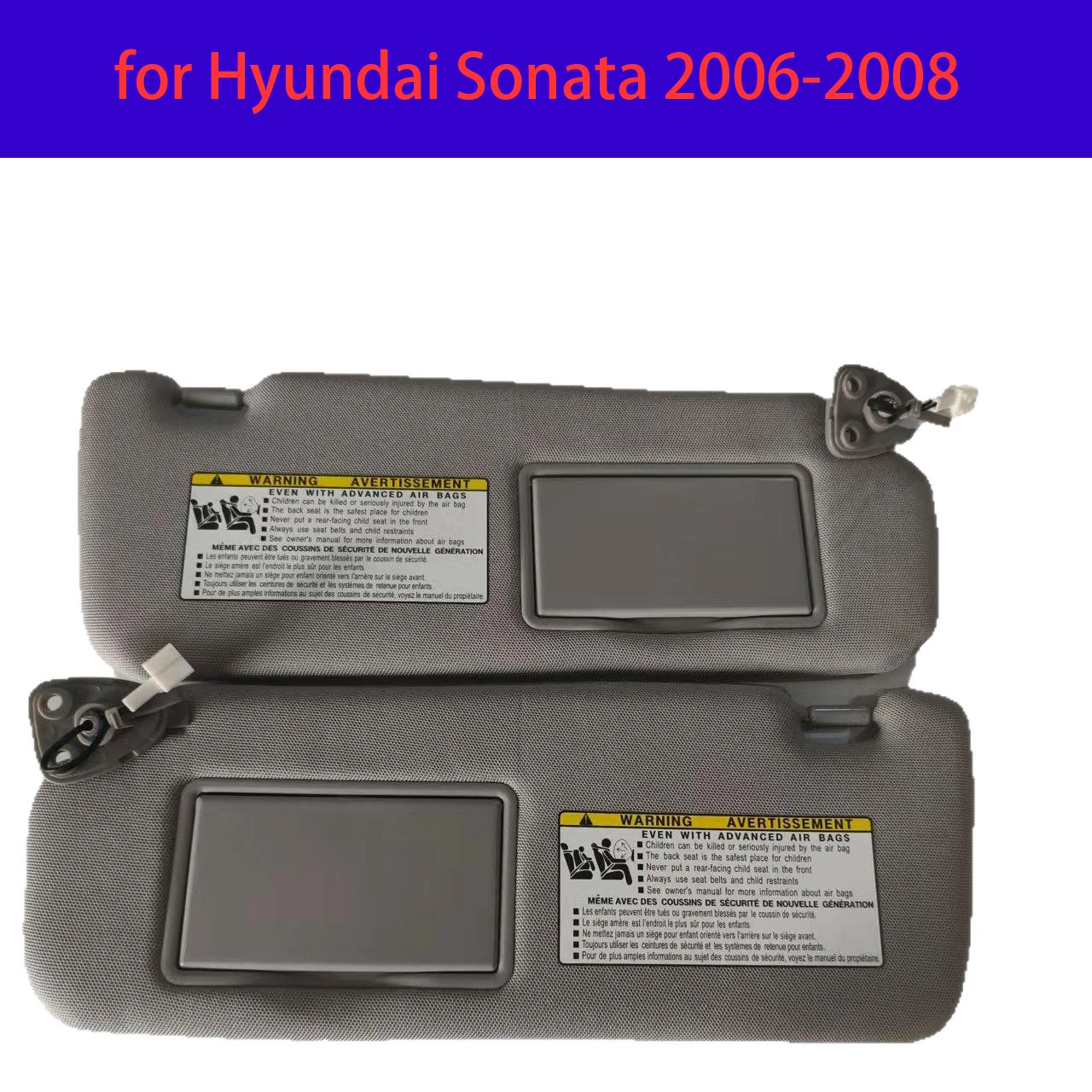 

852013K010QD for Hyundai Sonata 2006-2008 Car sunshade, makeup mirror sunshade