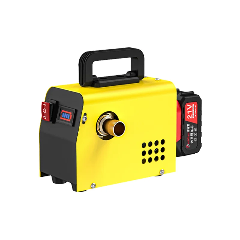 مضخة نقل ديزل كهربائية محمولة تعمل ببطارية ليثيوم، مضخة استخلاص الزيت عالية التدفق