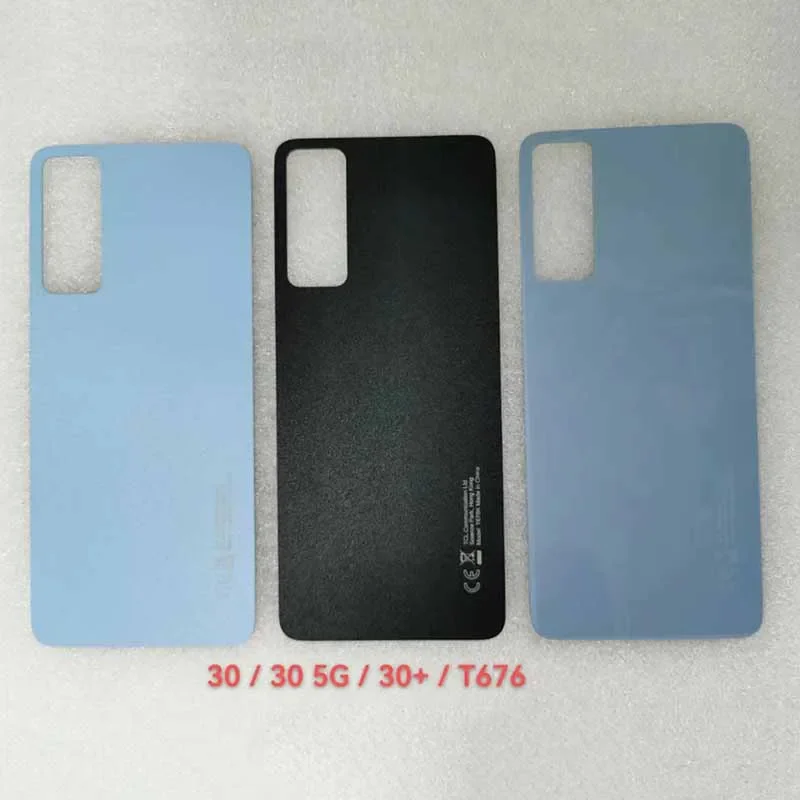 For TCL 30 5G T776 T776H T676H Battery Back Cover Rear Door Housing Case Back Cover For TCL 30+ 30 Plus T676 T676K T676J