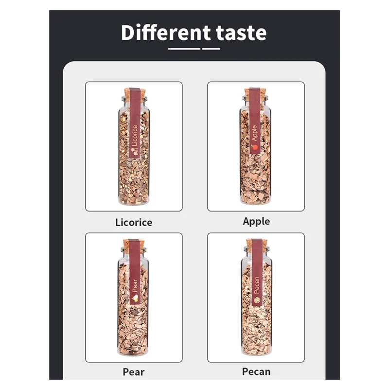 

Best-Drift Bottle Scented Wood Various Aroma Wood Chips Cocktail Flavoring