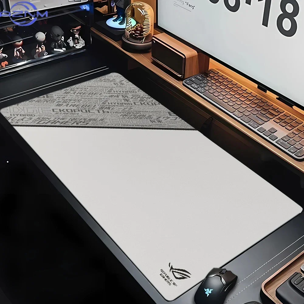 Minimalist Logo Mousepad,Waterproof Non‑Slip Simple Solid Color Mousepad E‑Sports Gaming Office Desk Mat
