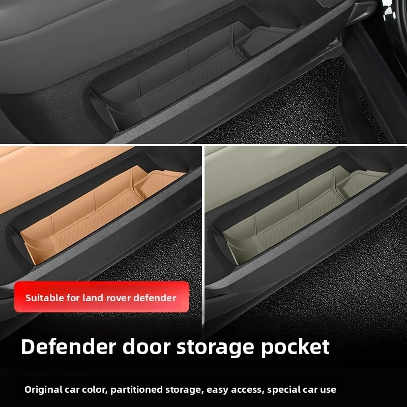 

Силиконовый коврик-органайзер для дверного отсека Land Rover Defender 90 110 130 2020-2025