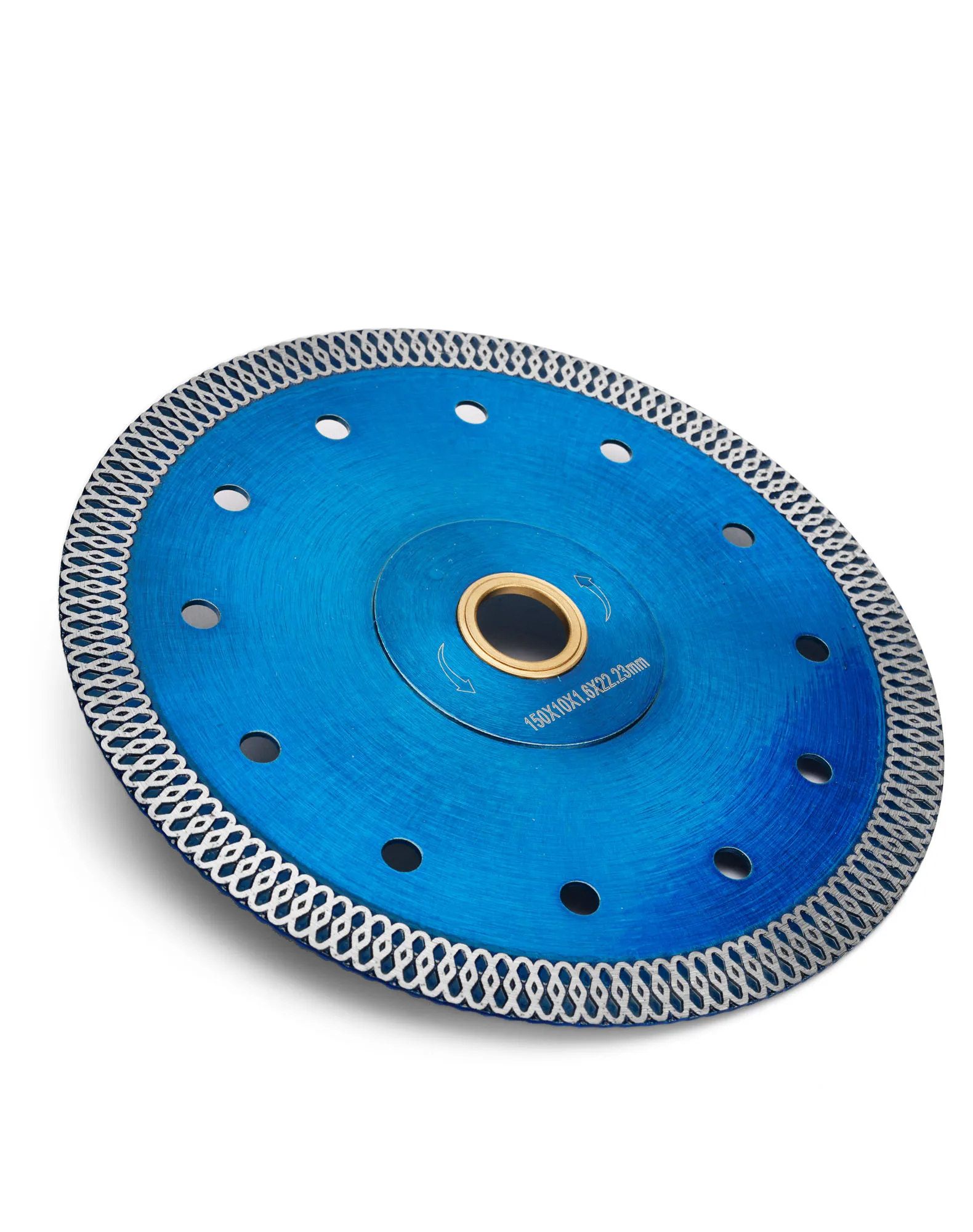 1 PC 6 นิ้วแผ่นตัดเพชร X ตาข่าย Turbo เซรามิคกระเบื้องพอร์ซเลนเครื่องตัดหินอ่อนใบเลื่อยแห้ง/เปียกตัด