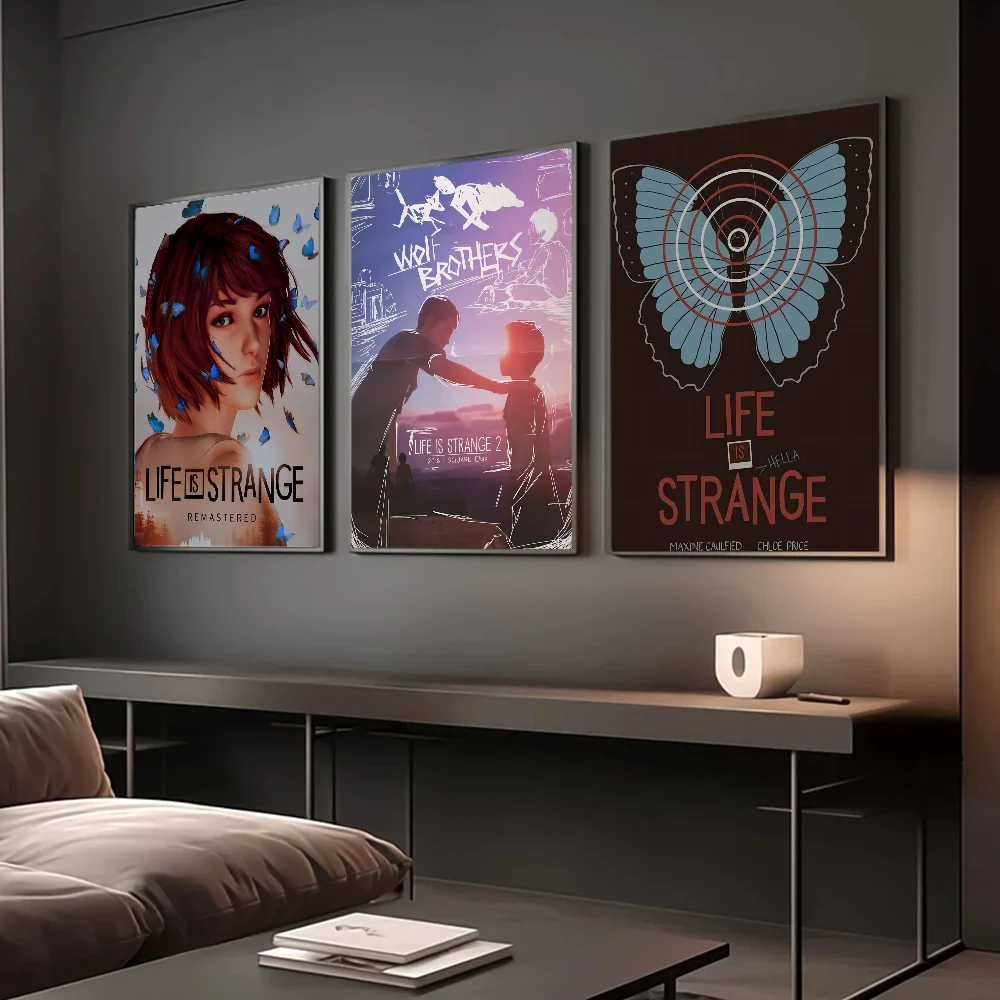 Life is Strange 2 Before the Storm Movie Sticky Posters Retro Kraft Paper Sticker DIY Room Bar Cafe Aesthetic Art Wall Painting